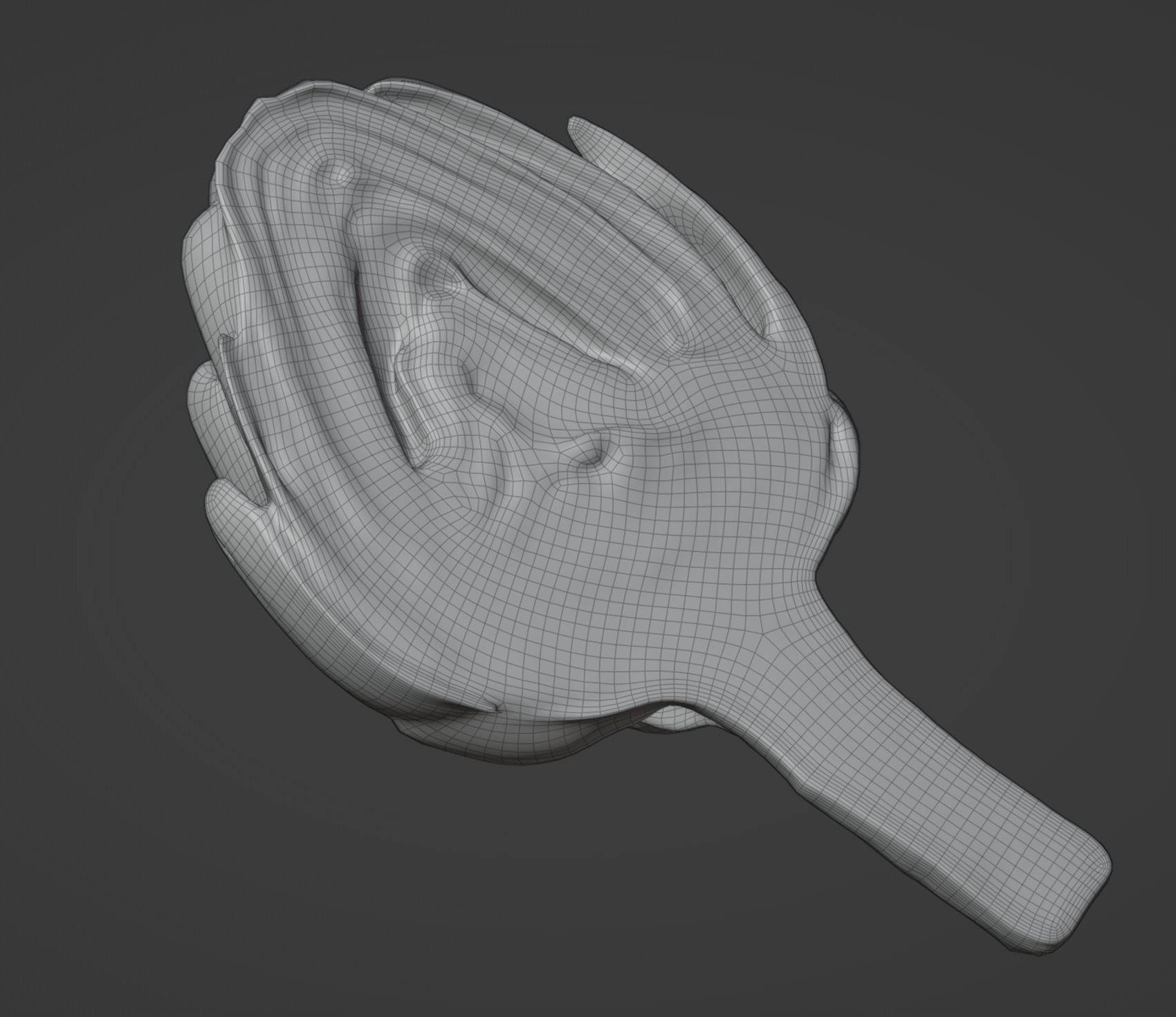 Artichoke Set 02 Low-poly 3D model_9