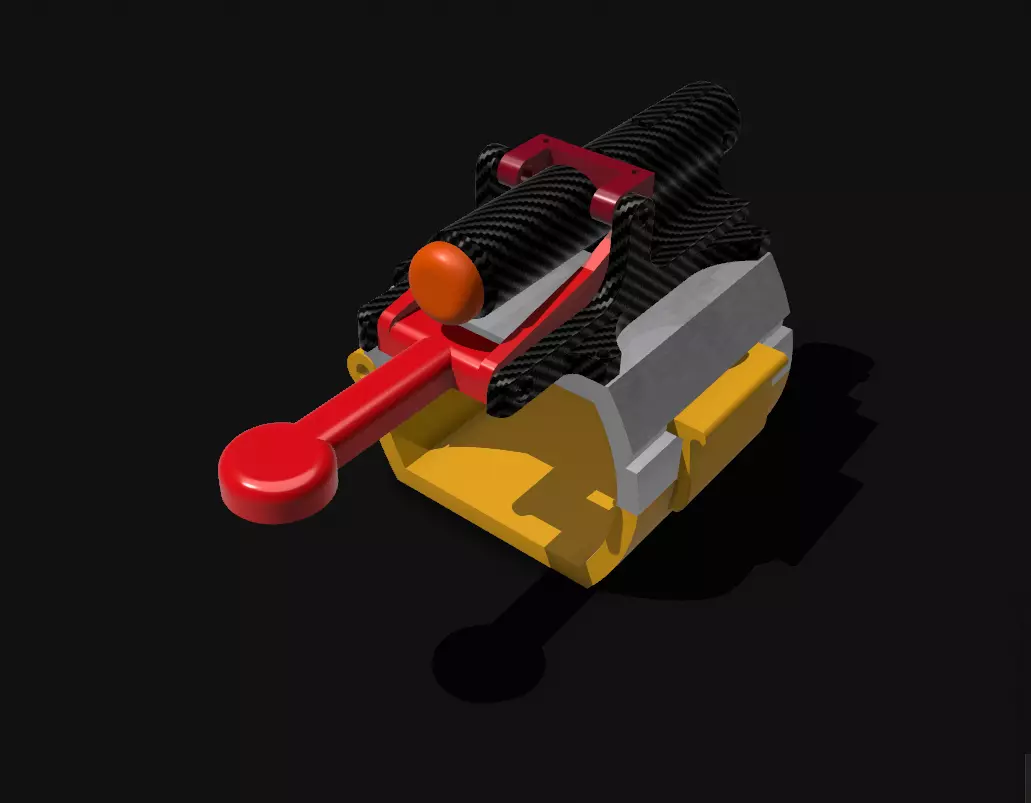 Spiderman Spring Web Shooter 3D print model_0