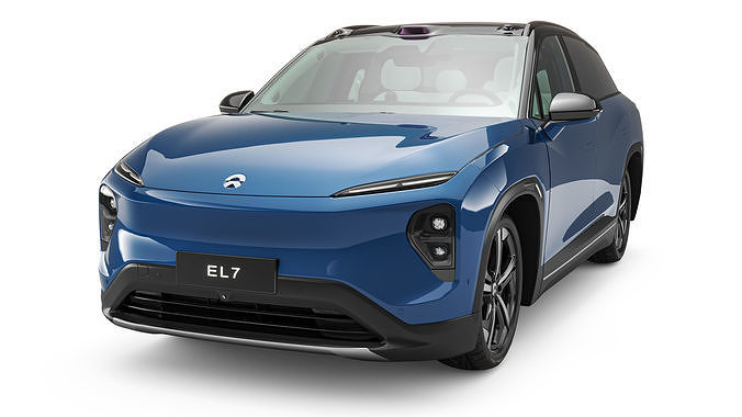 2024 Nio EL7 ES7 With Interior 3D model