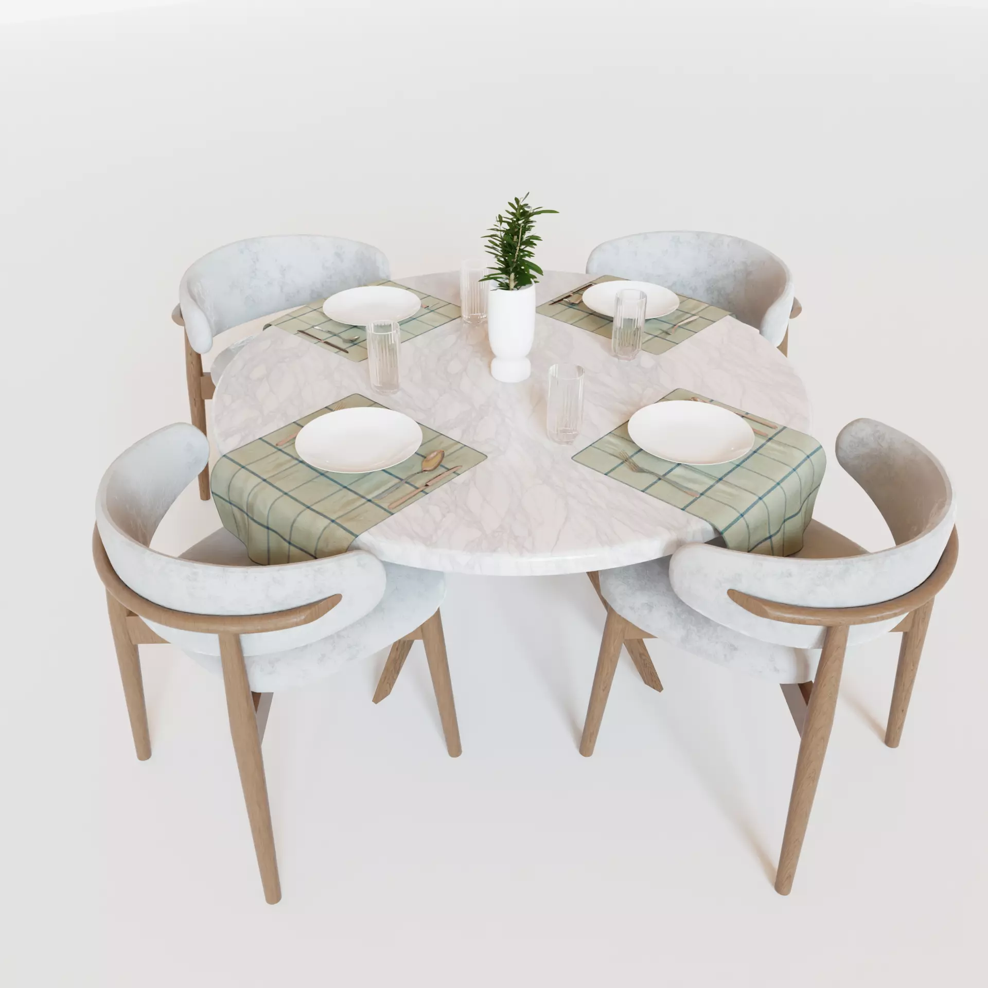 Dining Table 3D model