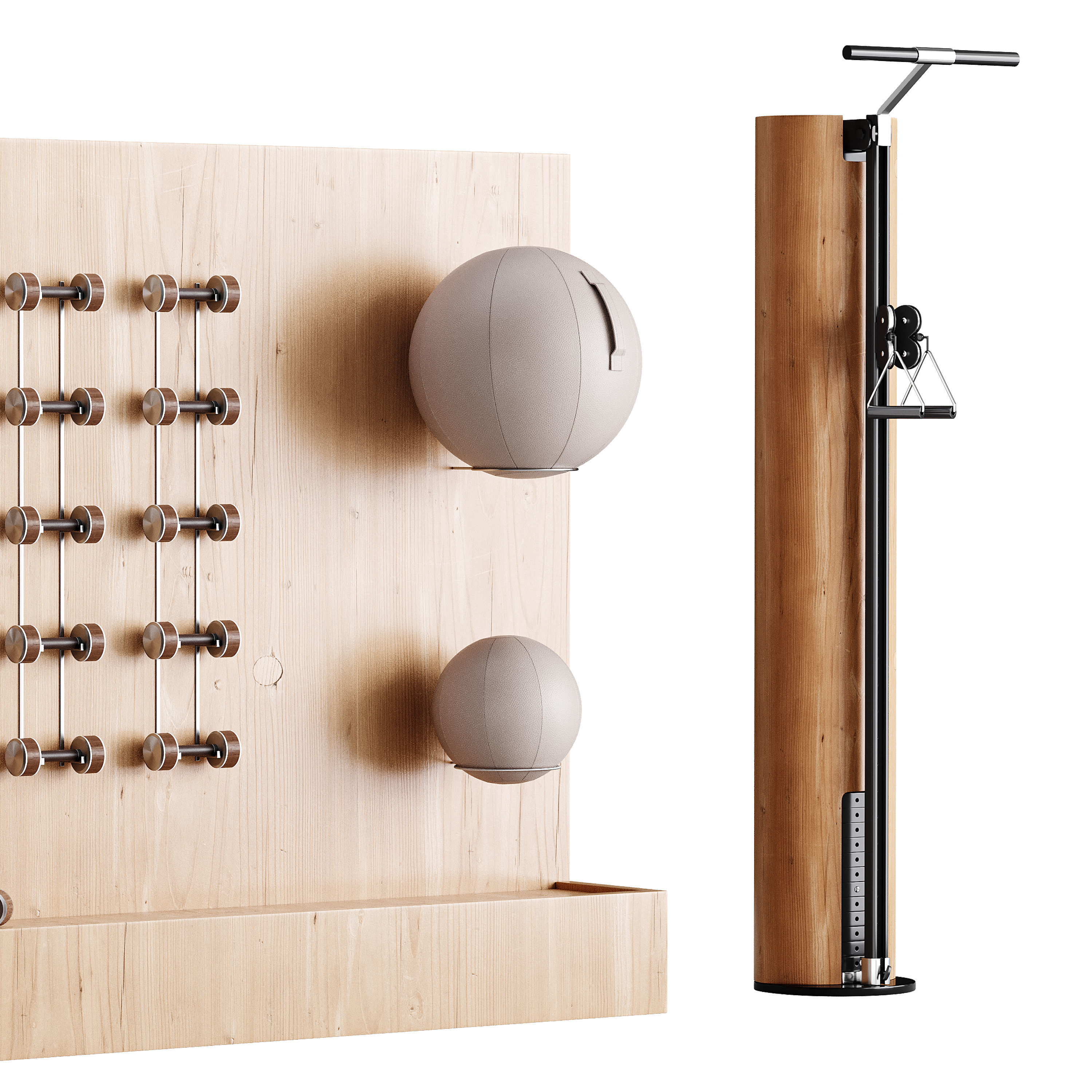 Gym equipment 01 3D model_3