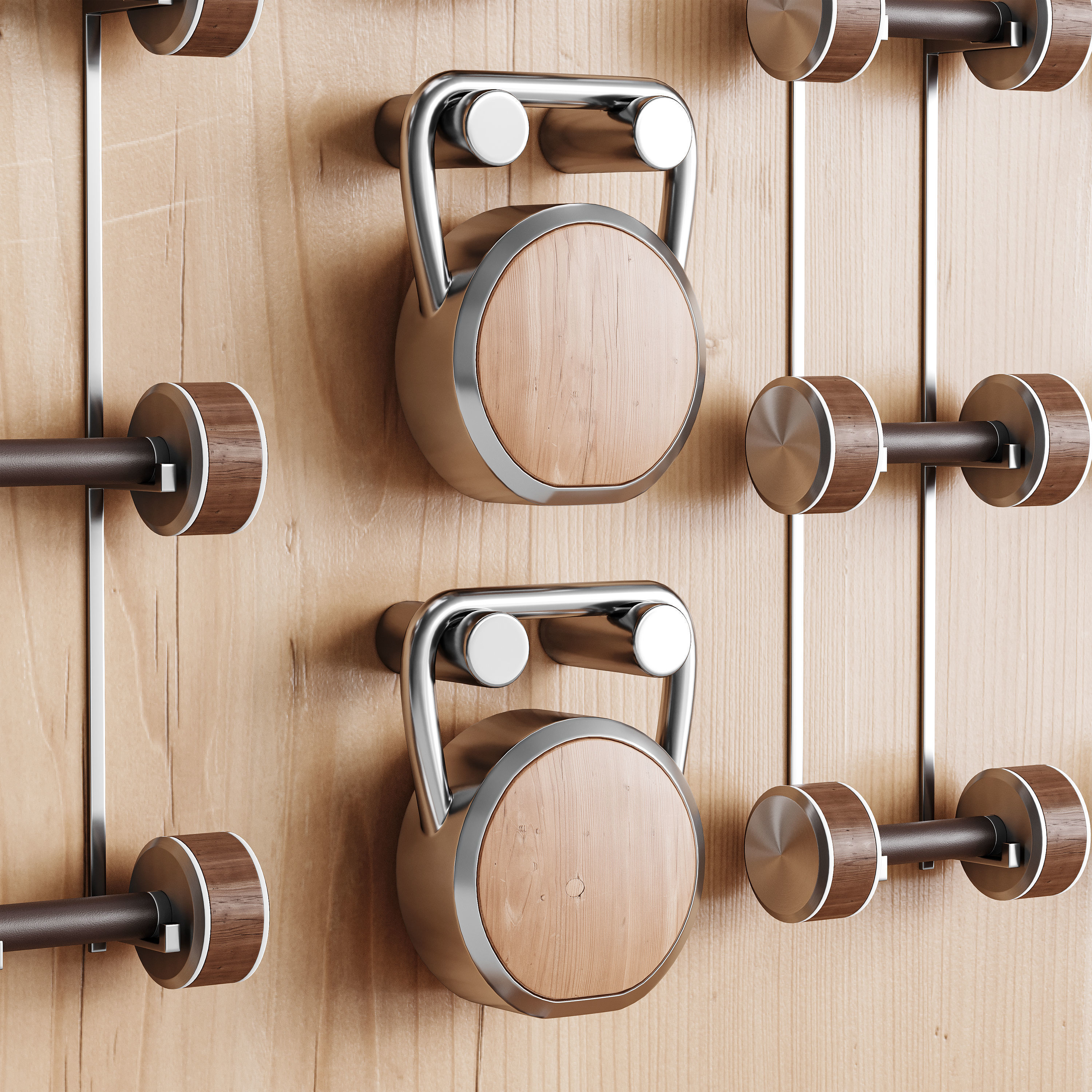 Gym equipment 01 3D model_9