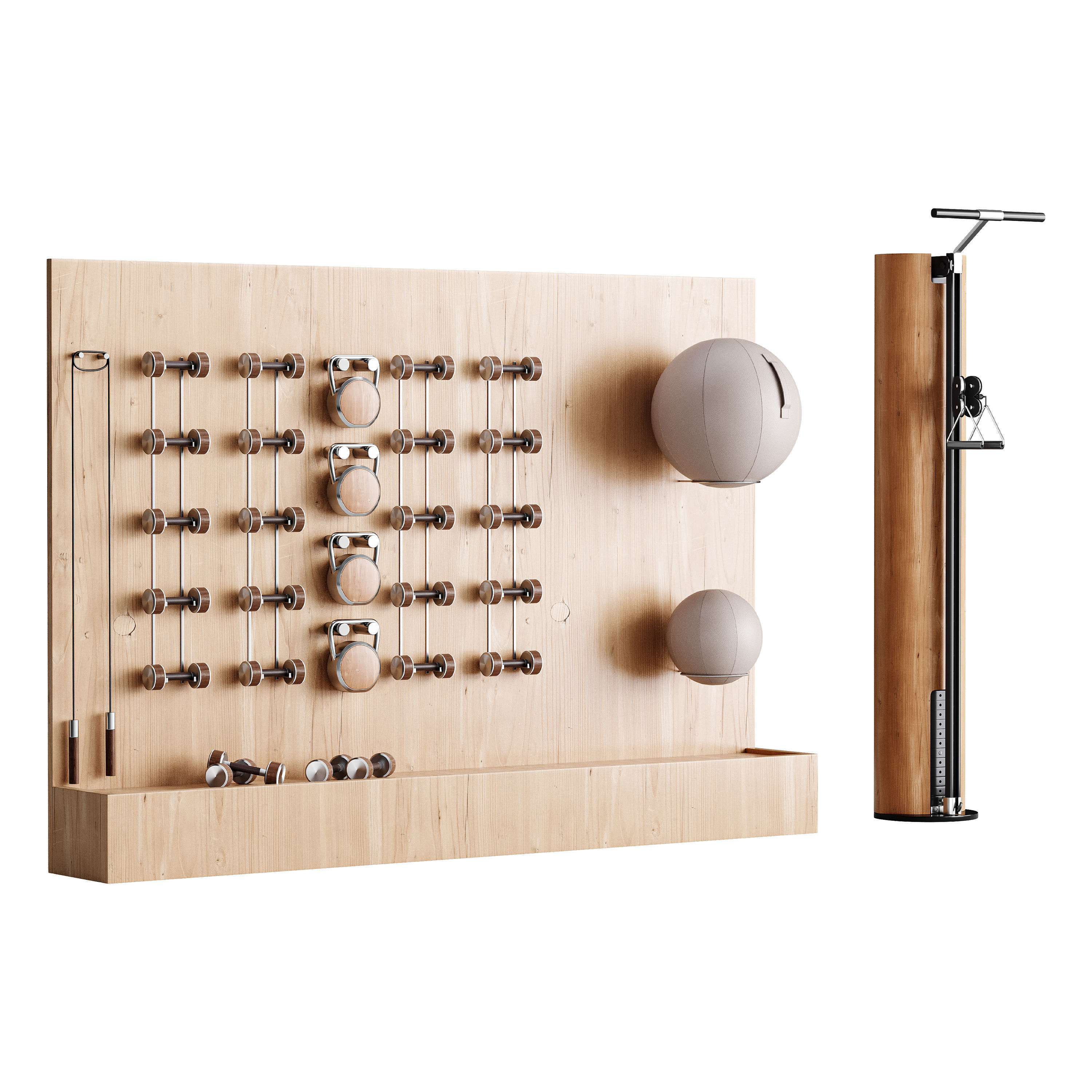 Gym equipment 01 3D model_6