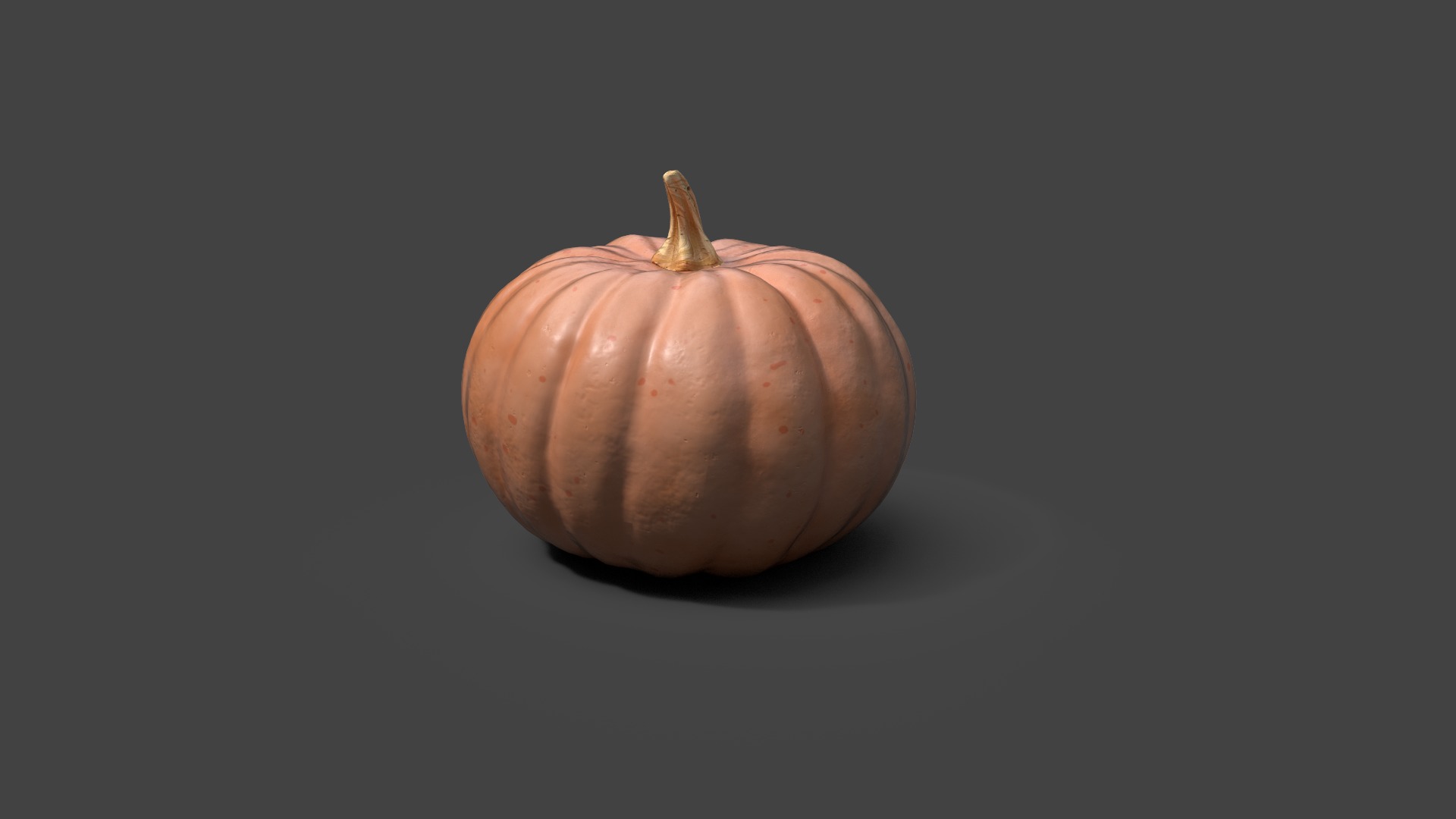 3D Pumpkin 5 Pack with 35 Texture and Shape Combinations Low-poly 3D model_11