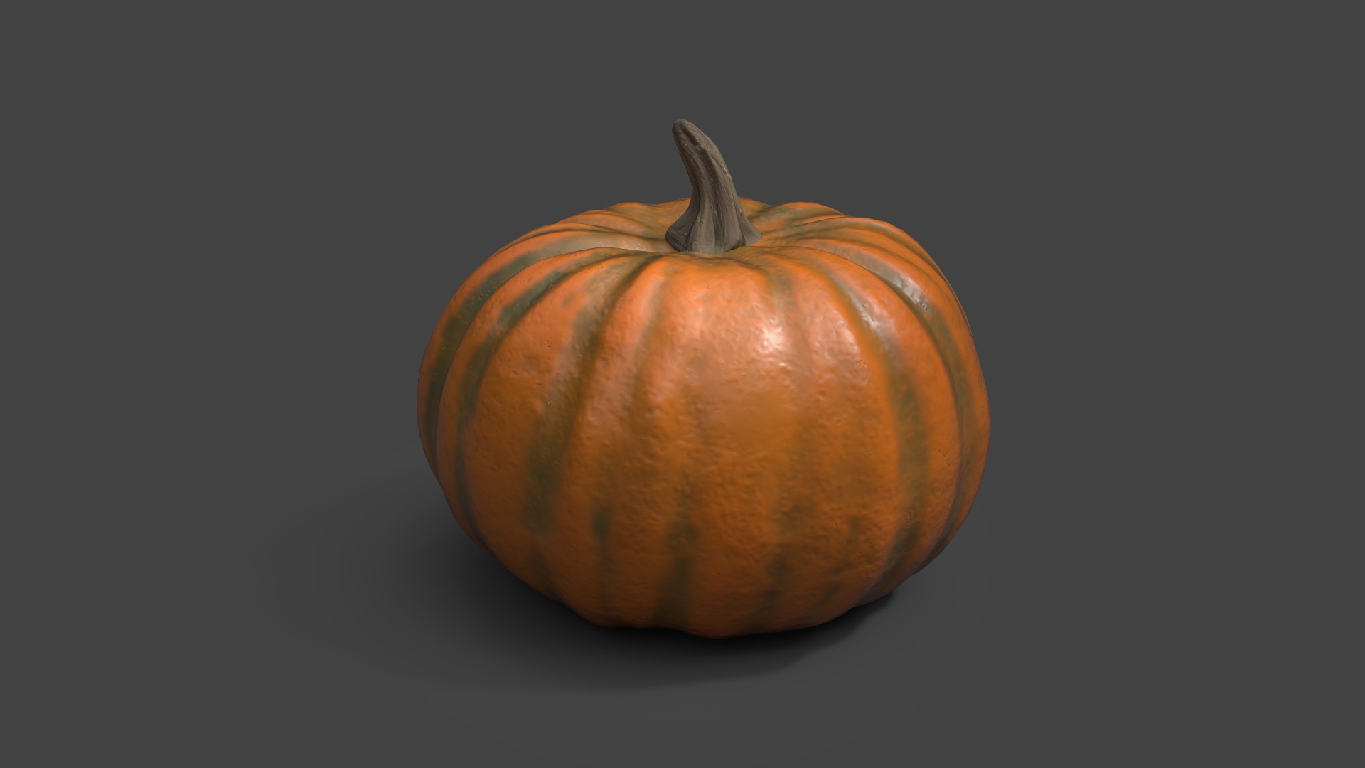 3D Pumpkin 5 Pack with 35 Texture and Shape Combinations Low-poly 3D model_13