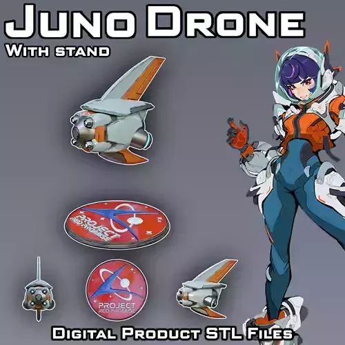 Si Fi Juno Drone Overwatch 2 3D print model