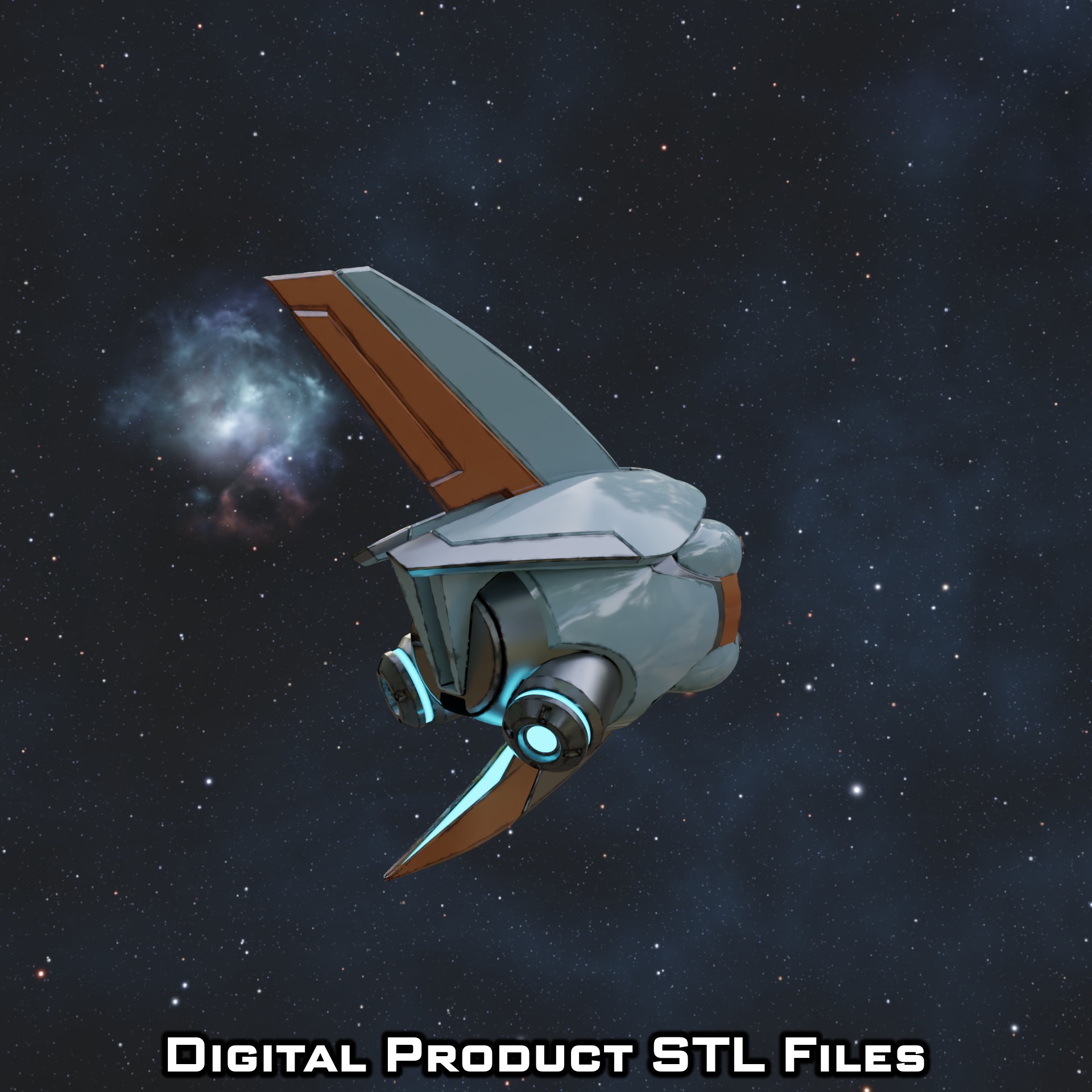 Si Fi Juno Drone Overwatch 2 3D print model_5