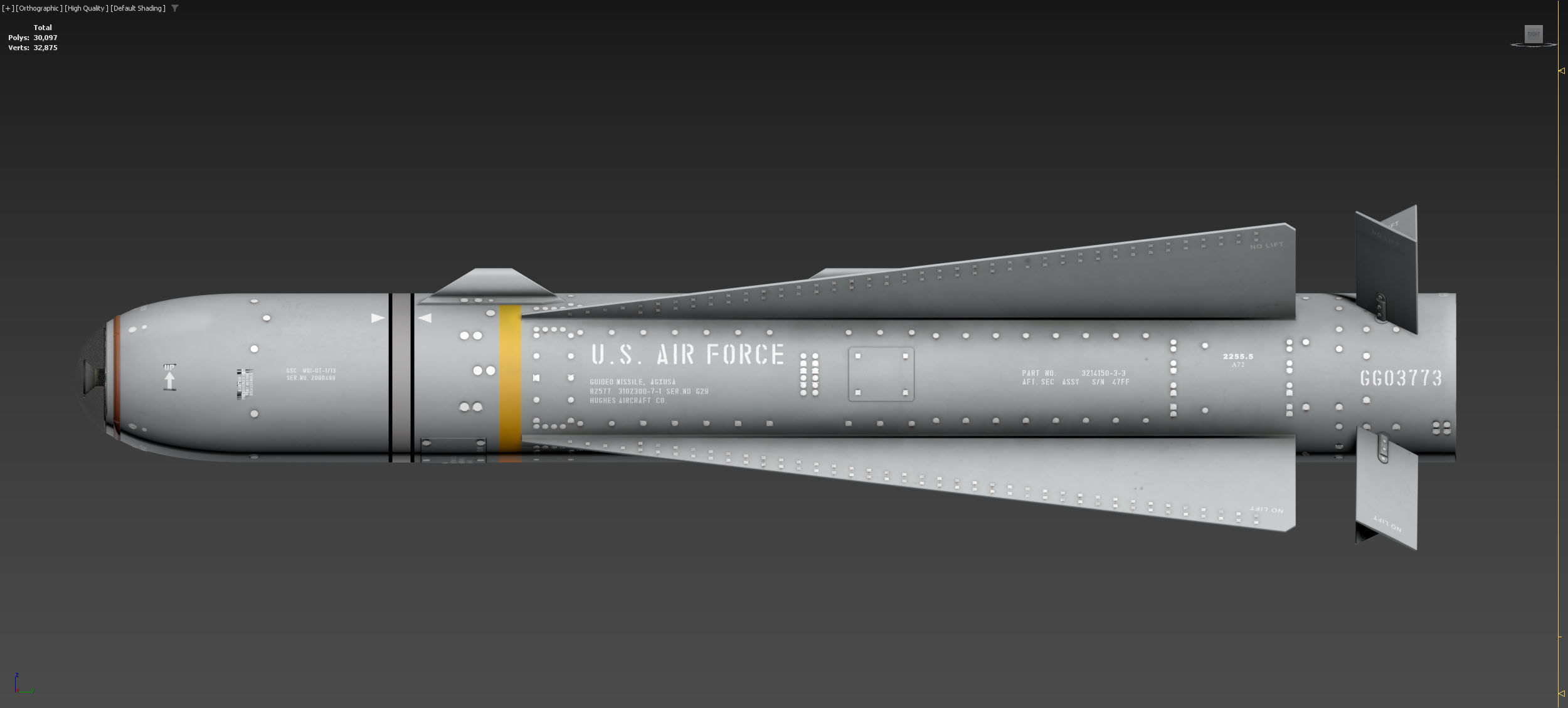 AGM-65 Maverick 3D model_2