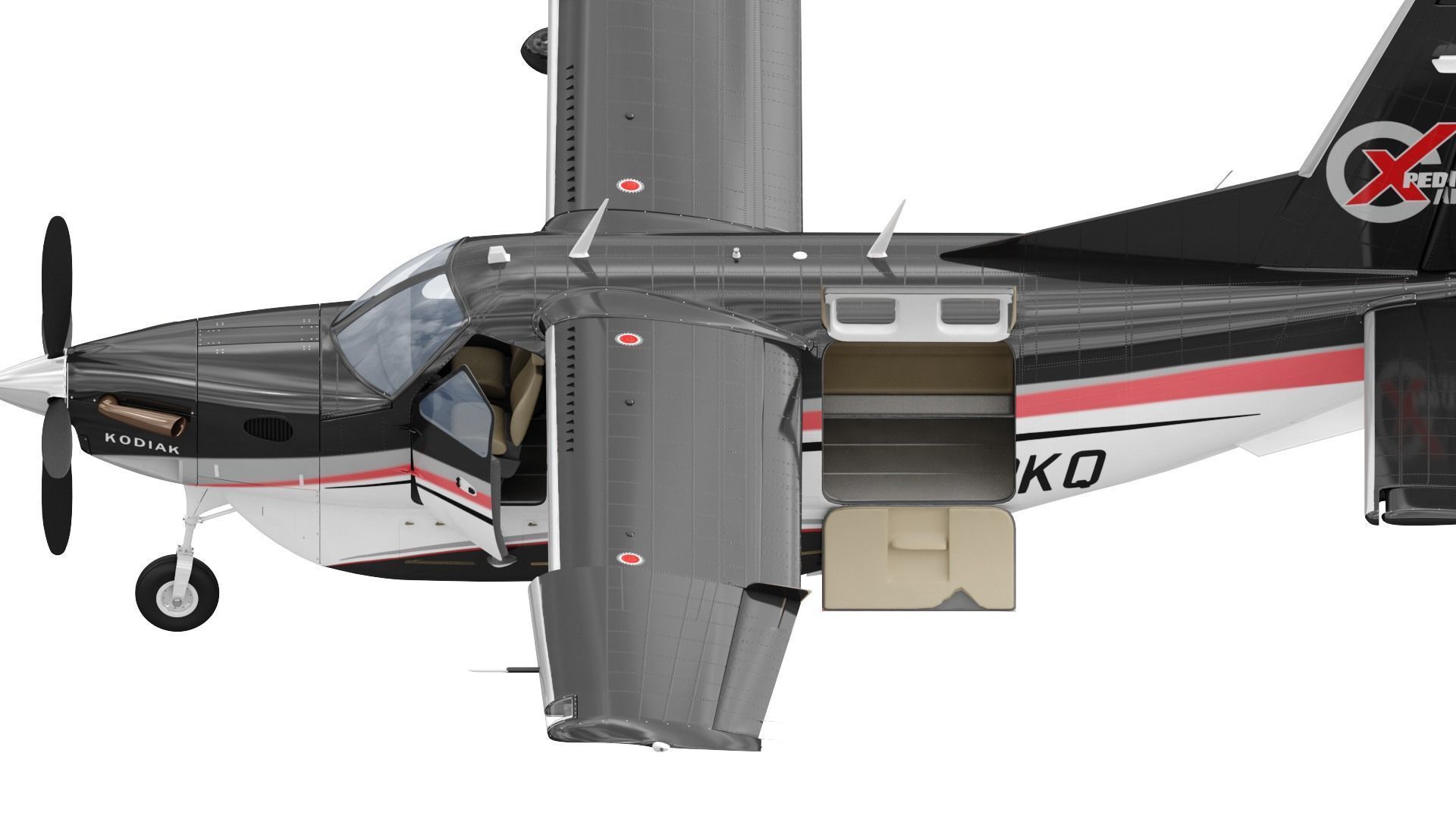 Kodiak 100 3D model_25
