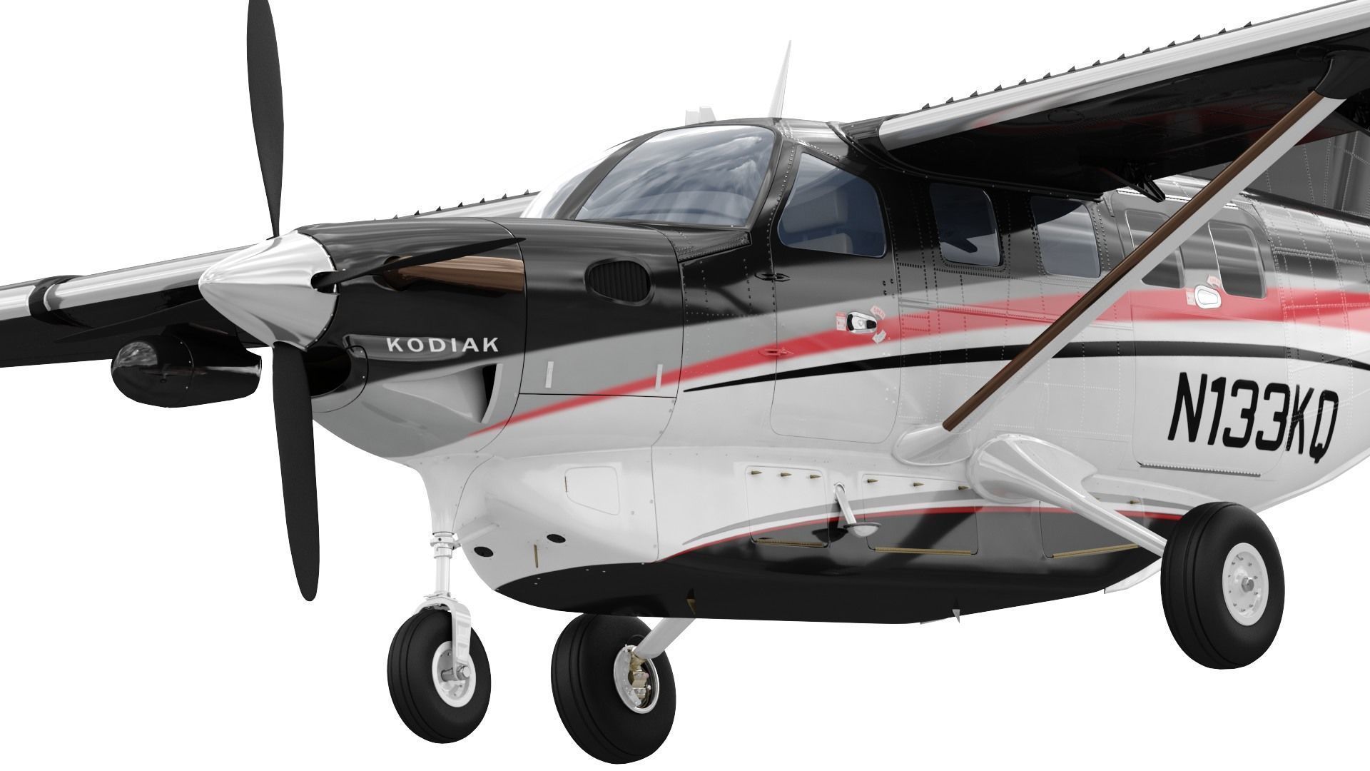 Kodiak 100 3D model_14