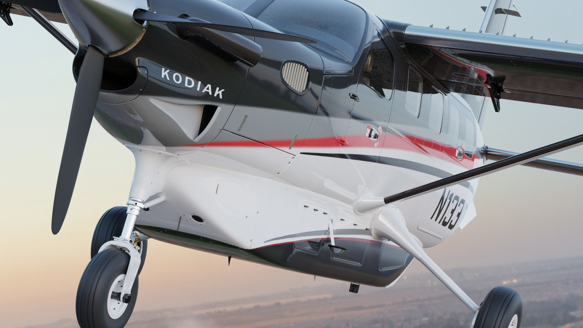 Kodiak 100 3D model_4