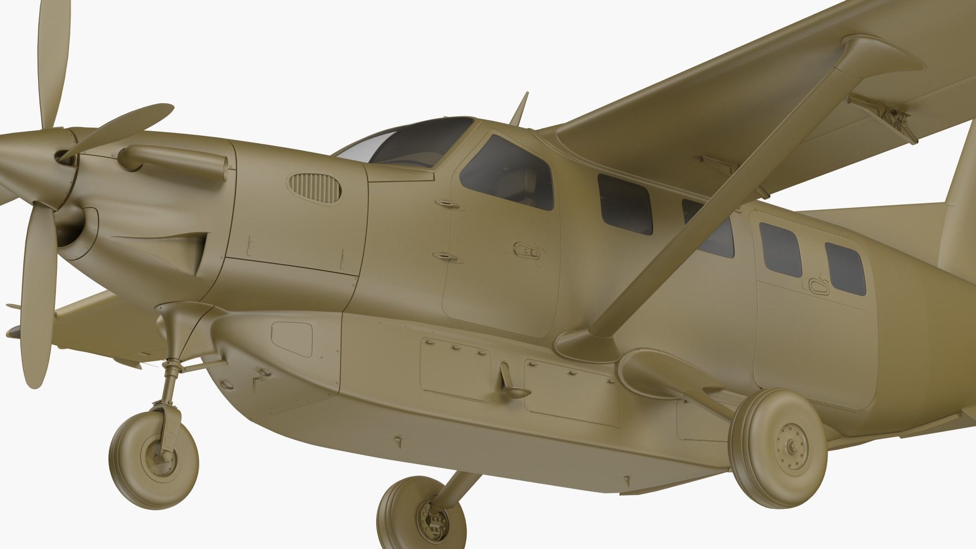 Kodiak 100 3D model_29