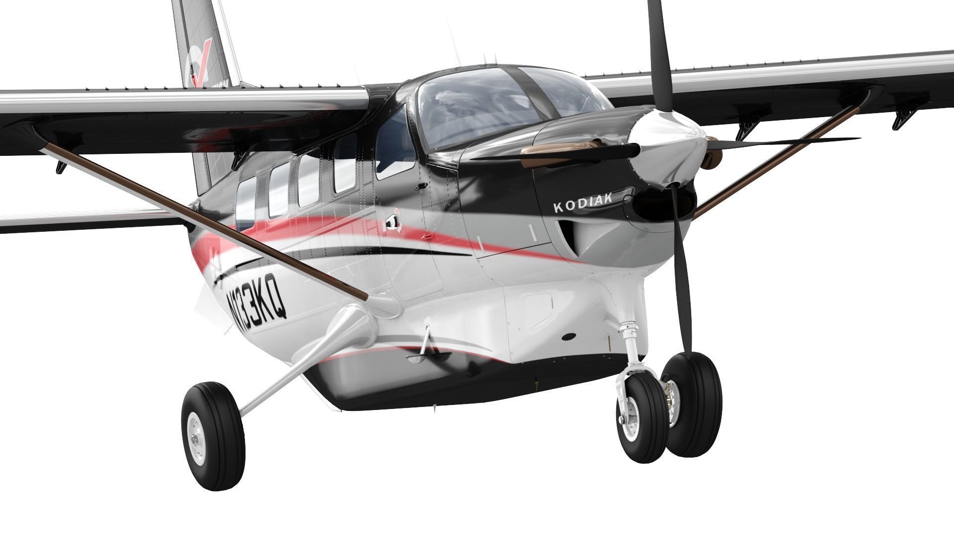 Kodiak 100 3D model_17