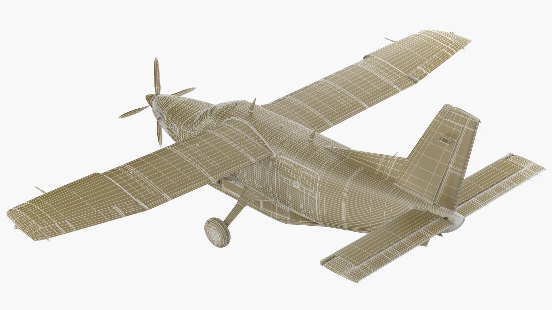 Kodiak 100 3D model_33