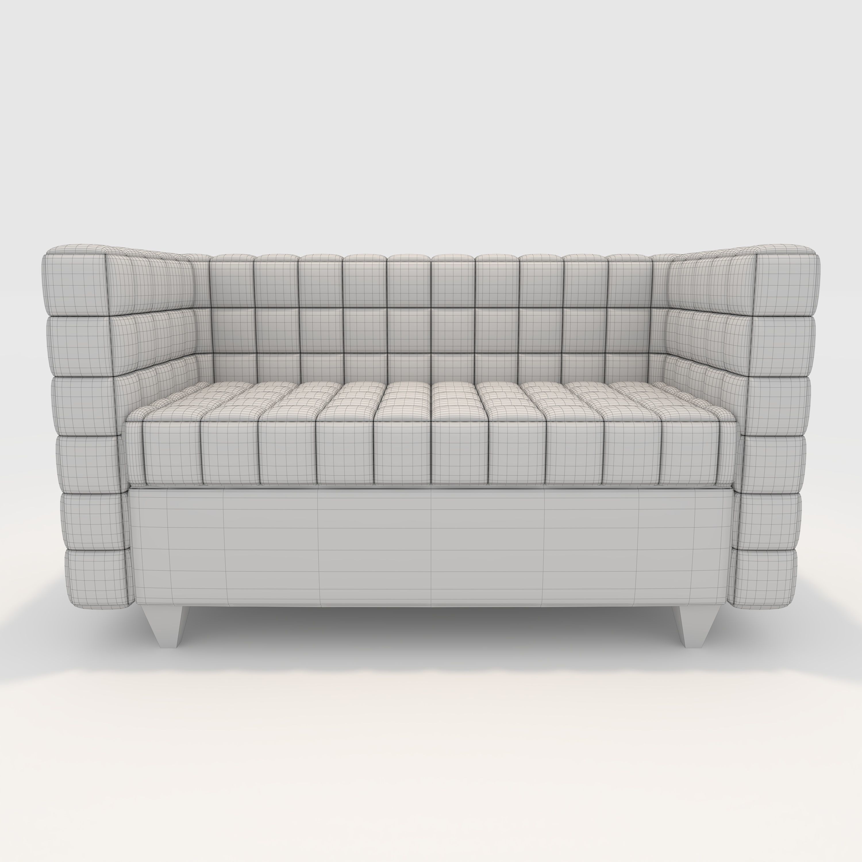 Sofa 2 Seater 9 3D model_9