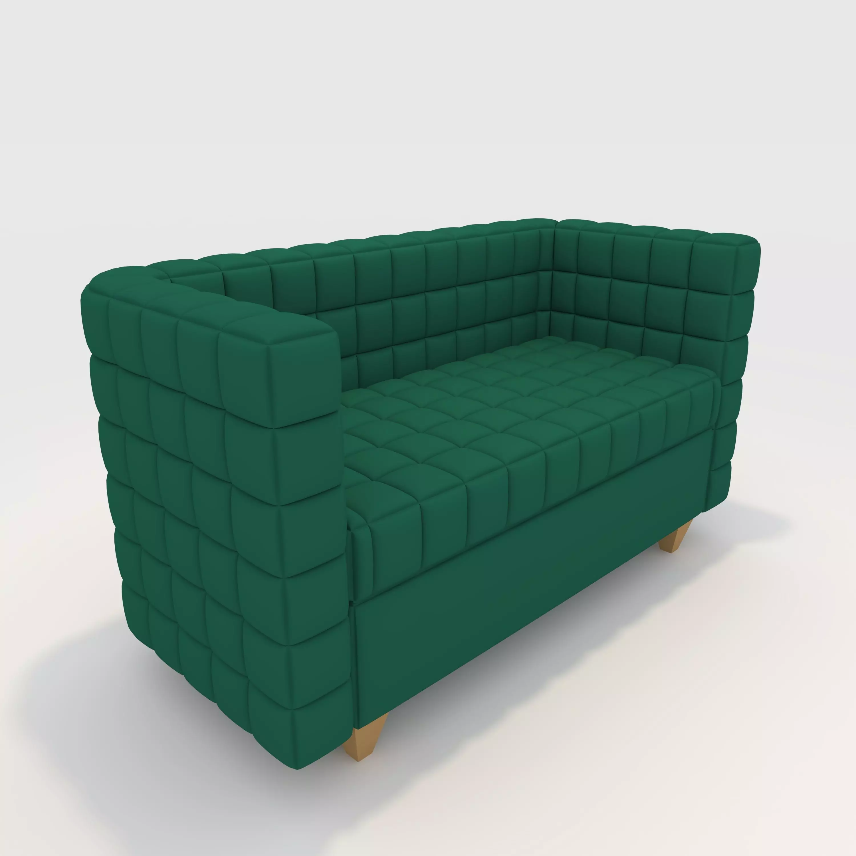 Sofa 2 Seater 9 3D model_0