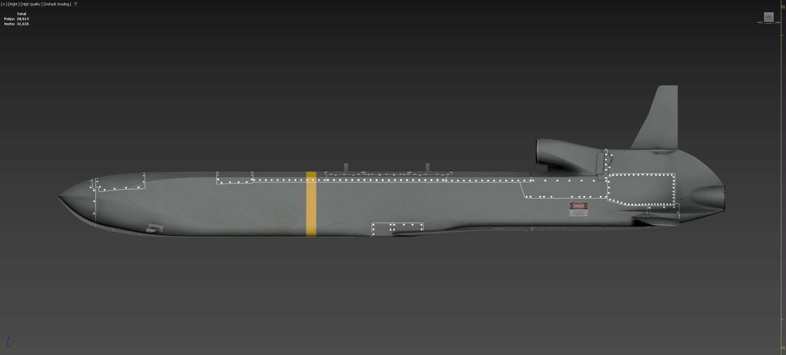 AGM-86D 3D model_2