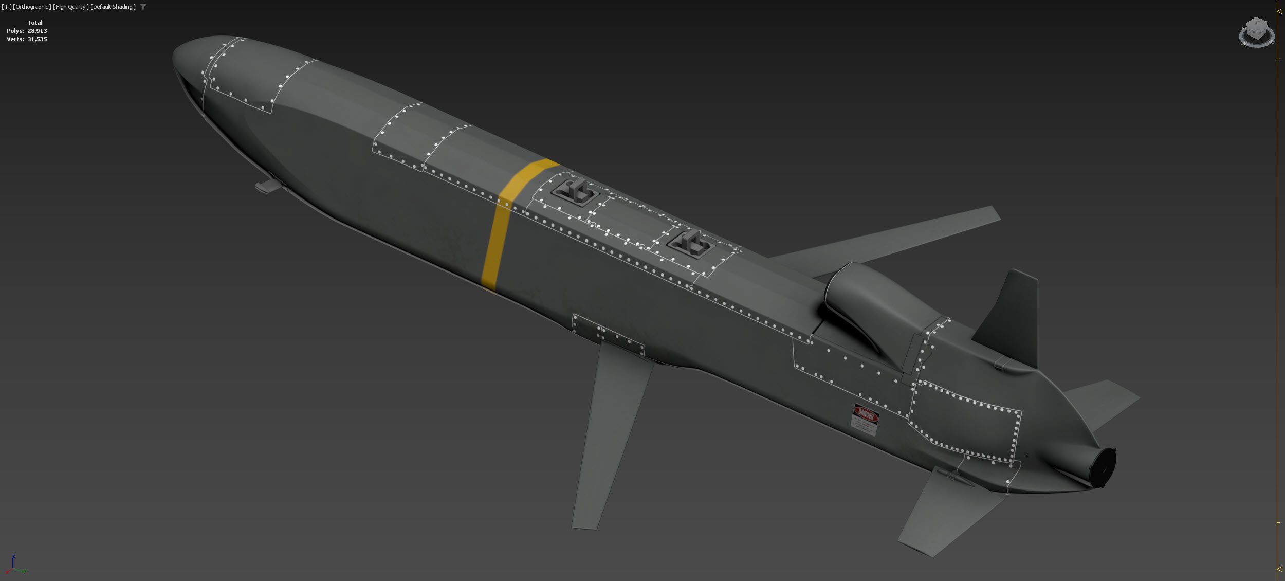AGM-86D 3D model_5