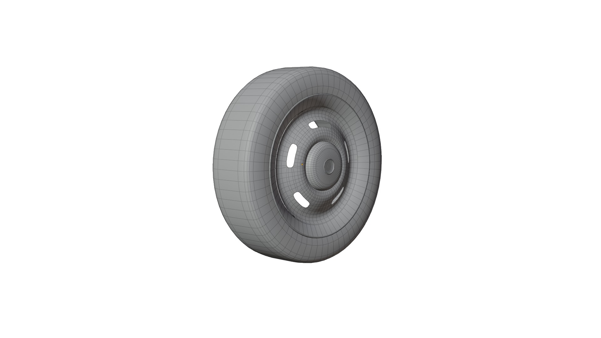 High-Detail Heavy-Duty Wheel for Games and Rendering Low-poly 3D model_12