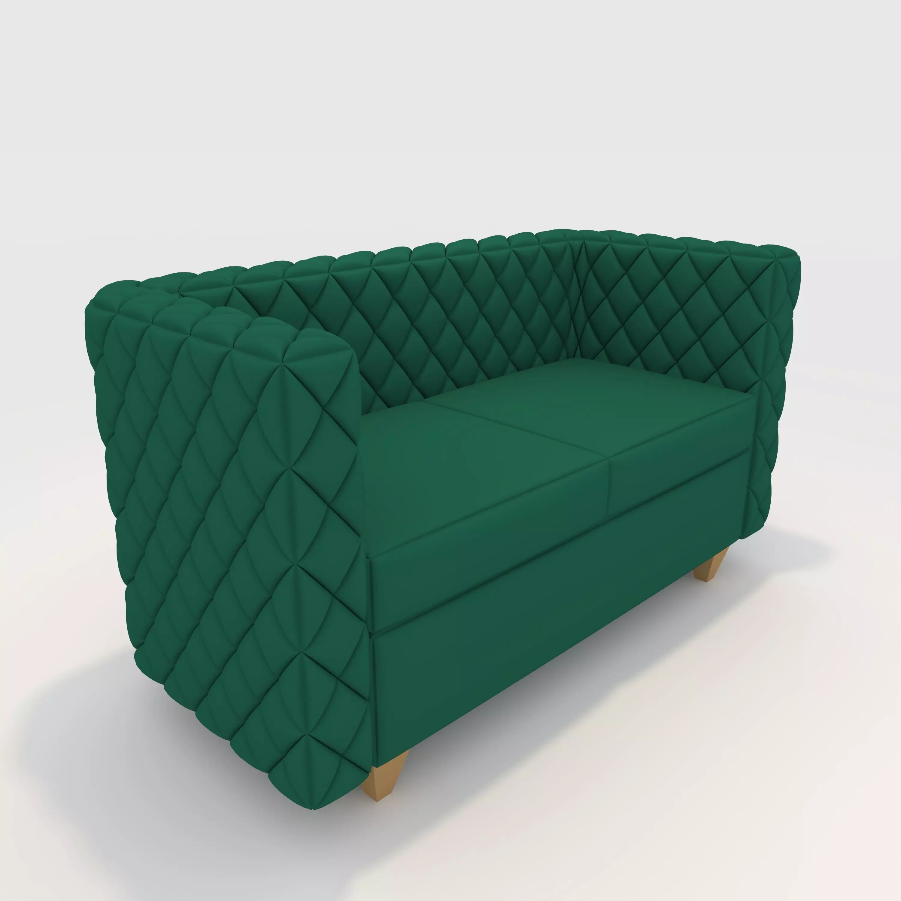 Sofa 2 Seater 12 3D model_0