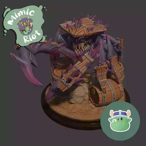 Mimic Boss barrel
