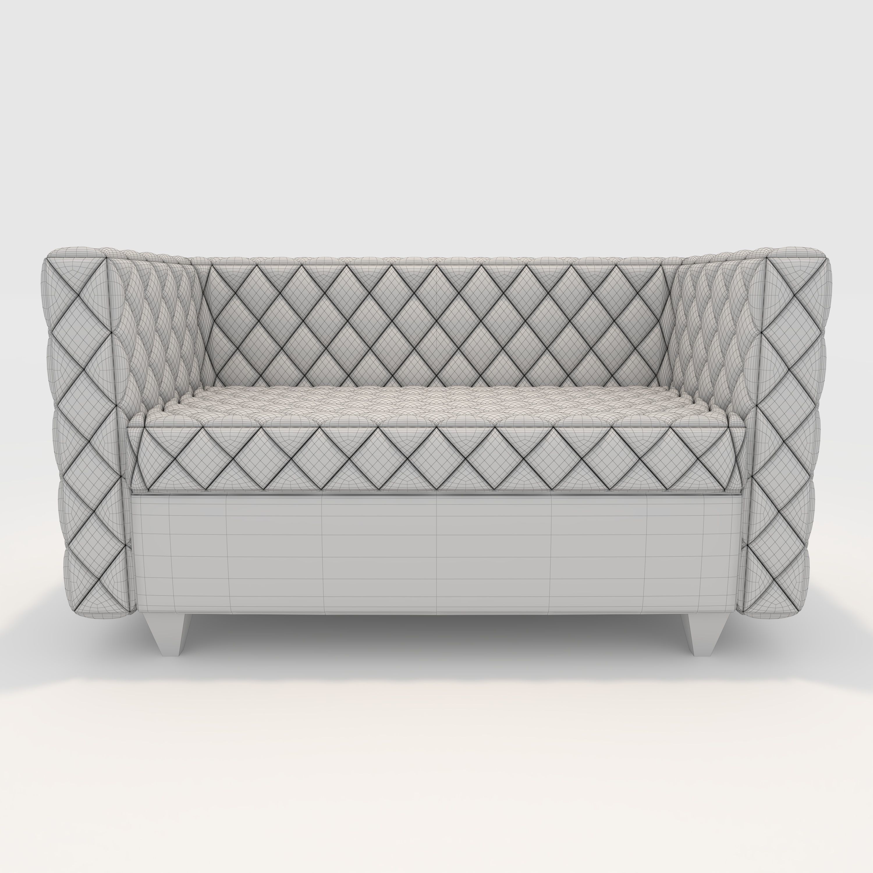 Sofa 2 Seater 13 3D model_9