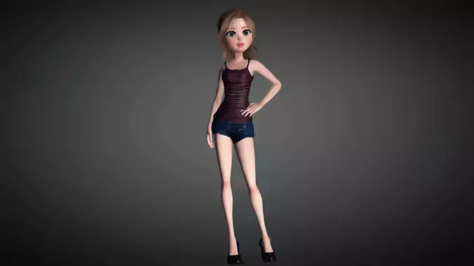 Cartoon Girl