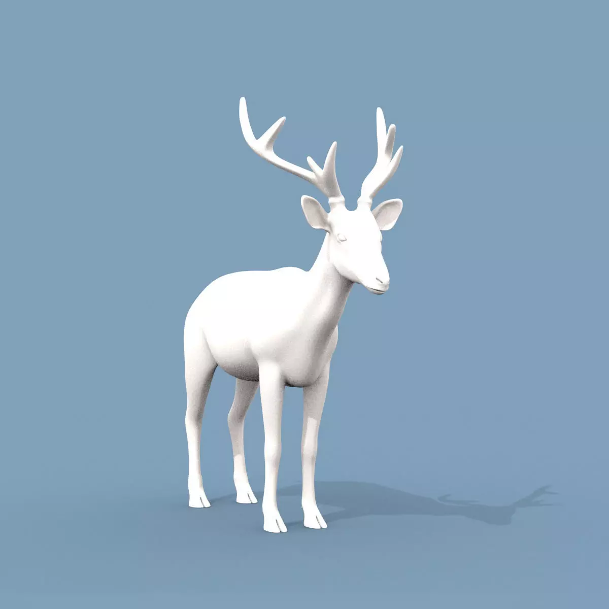 Deer Shape 3D model_0