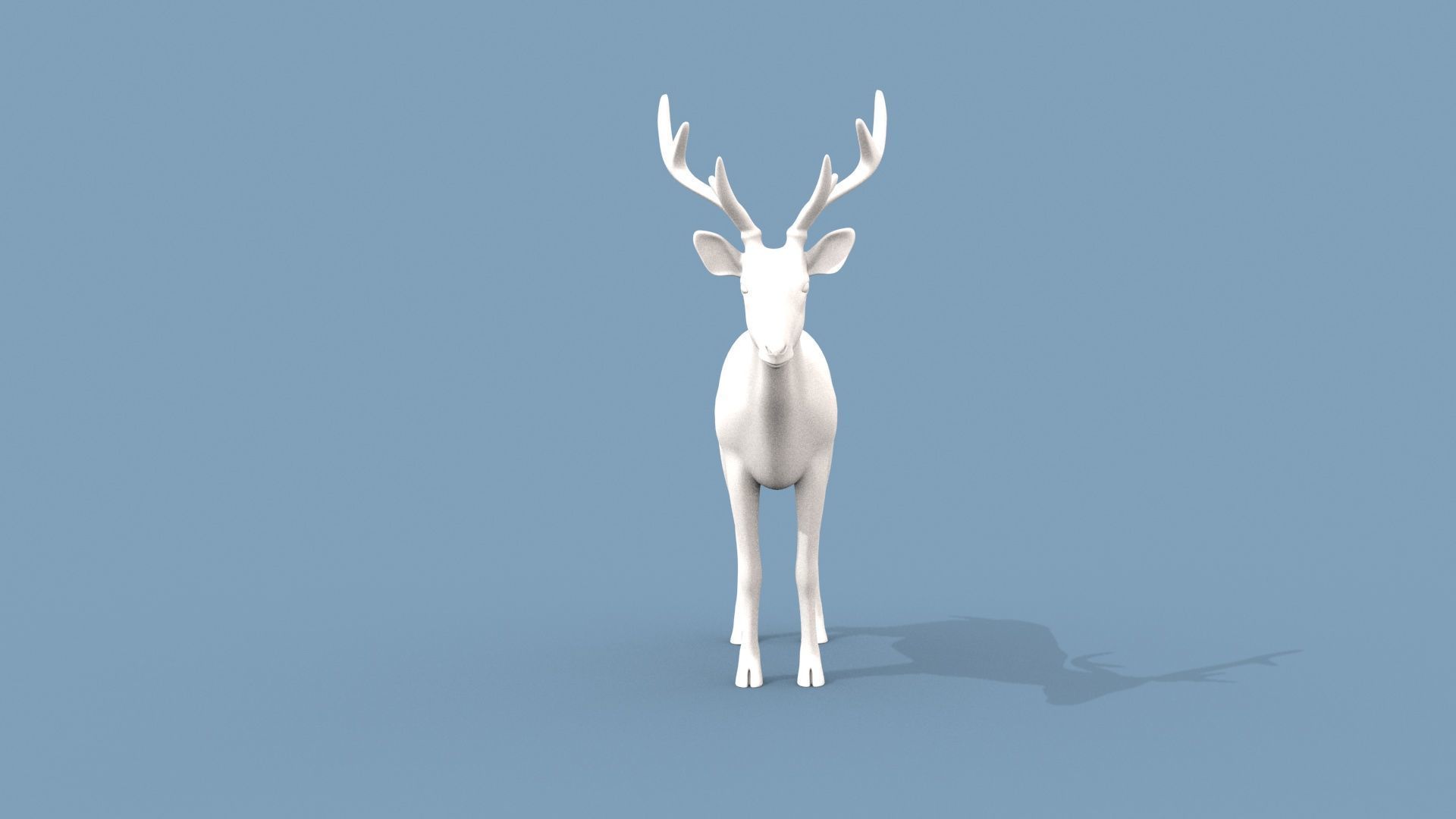 Deer Shape 3D model_6