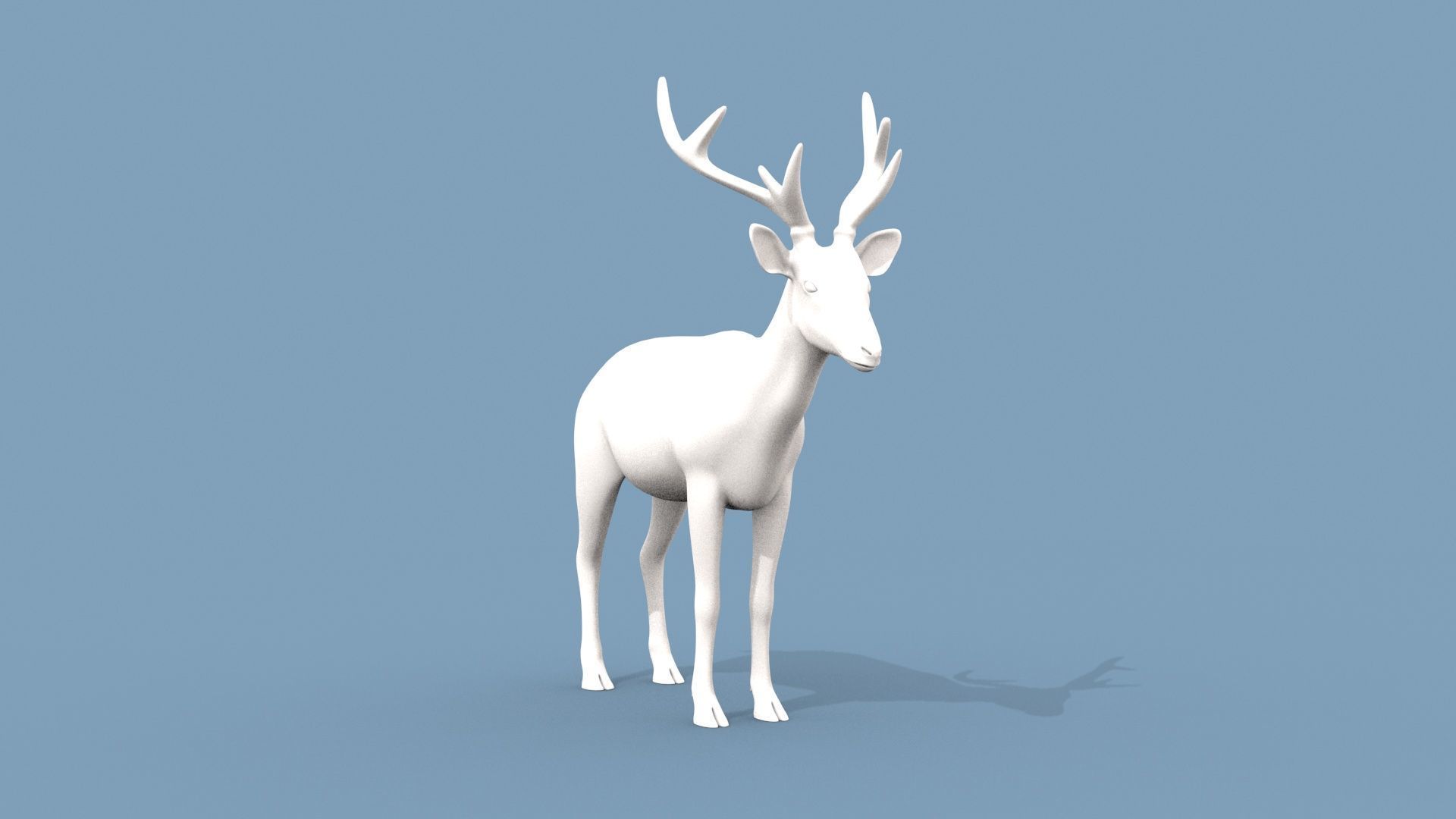 Deer Shape 3D model_1