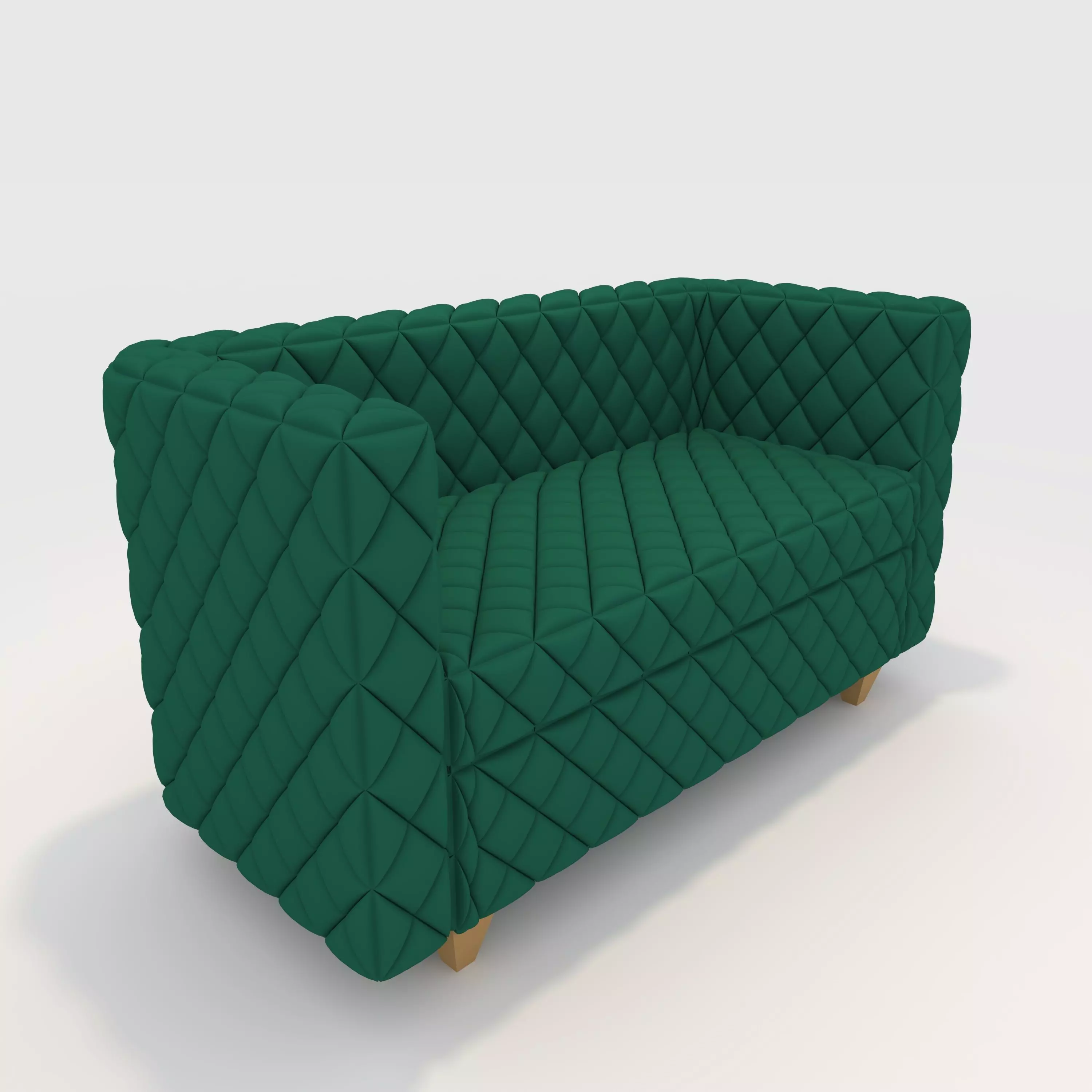 Sofa 2 Seater 14 3D model_0