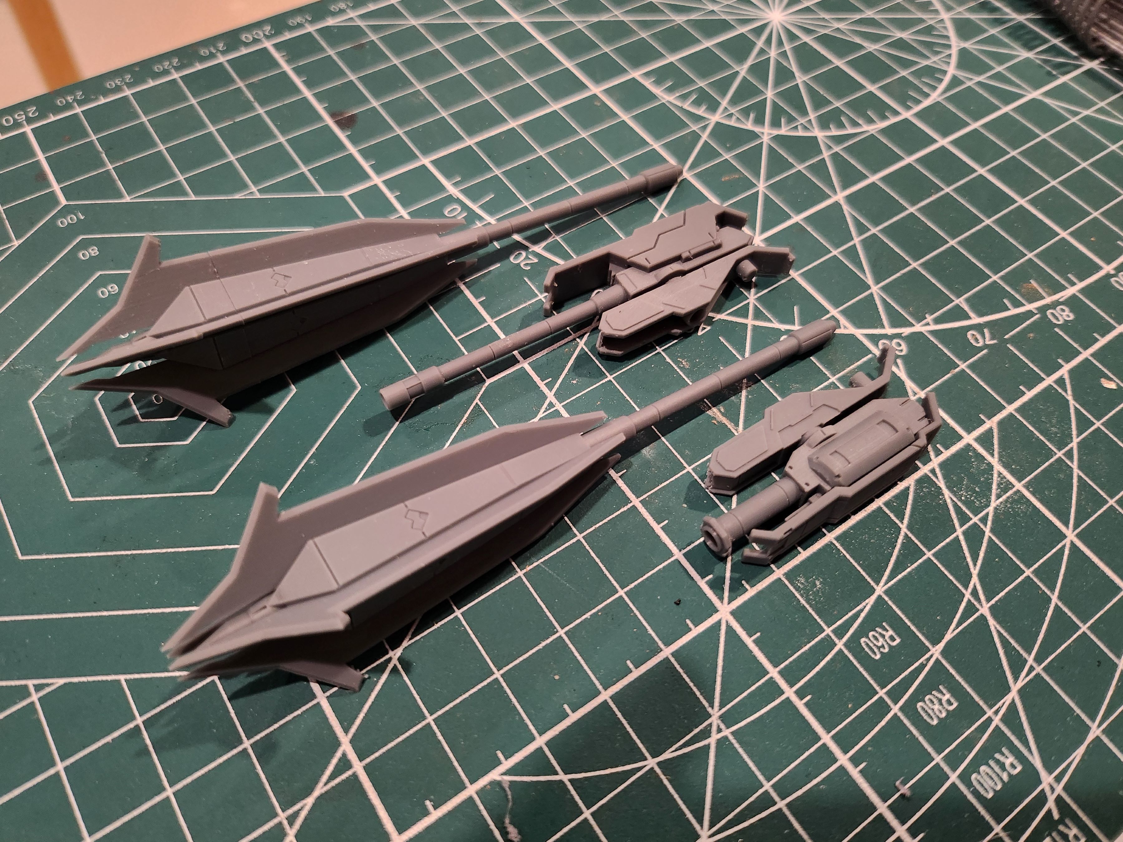 Barbatos Arm Rocket Optional Set 144 Scale 3D print model_3