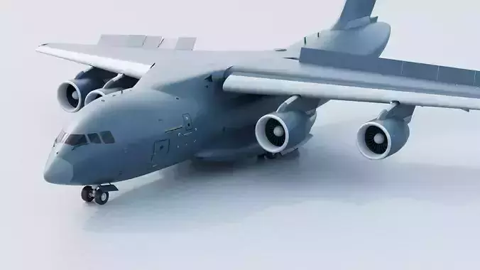Y20 Aircraft C4D Rig