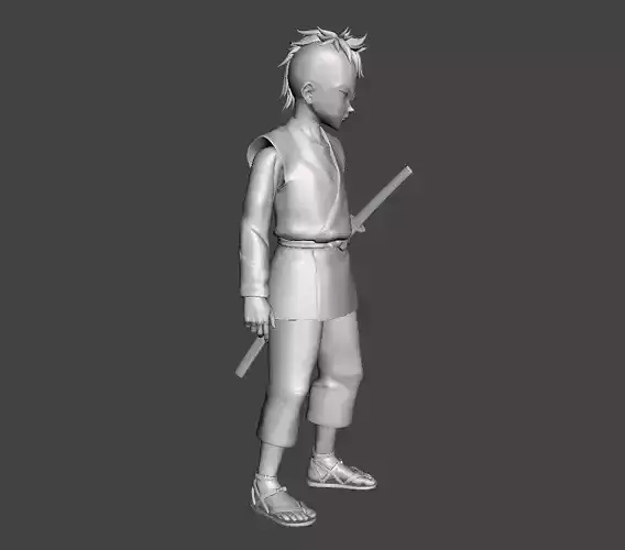 Shinazugawa Genya 3D Model