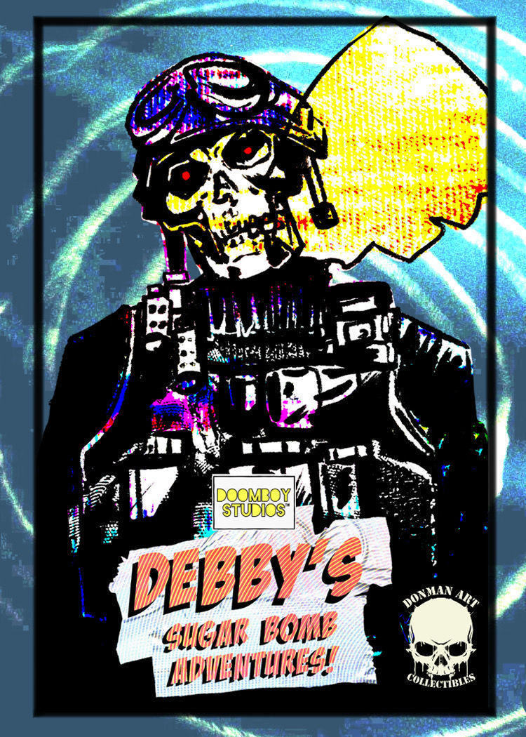 Debby Doomboy Studios and Donman 3D printable full action figure 3D print model_8