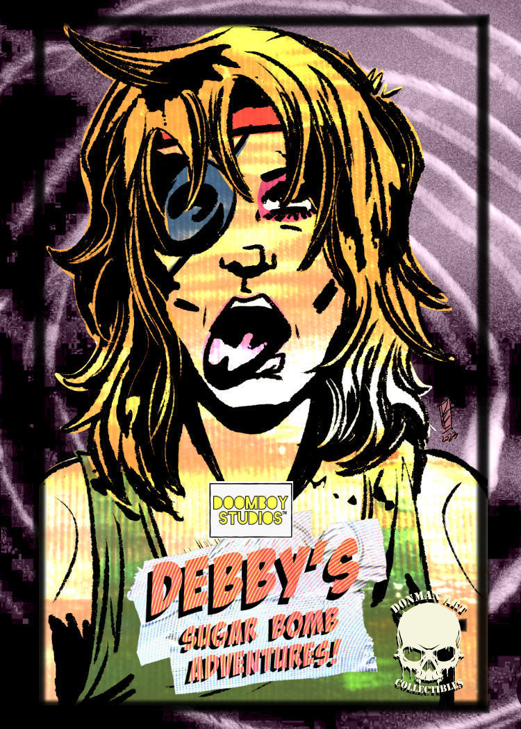 Debby Doomboy Studios and Donman 3D printable full action figure 3D print model_6