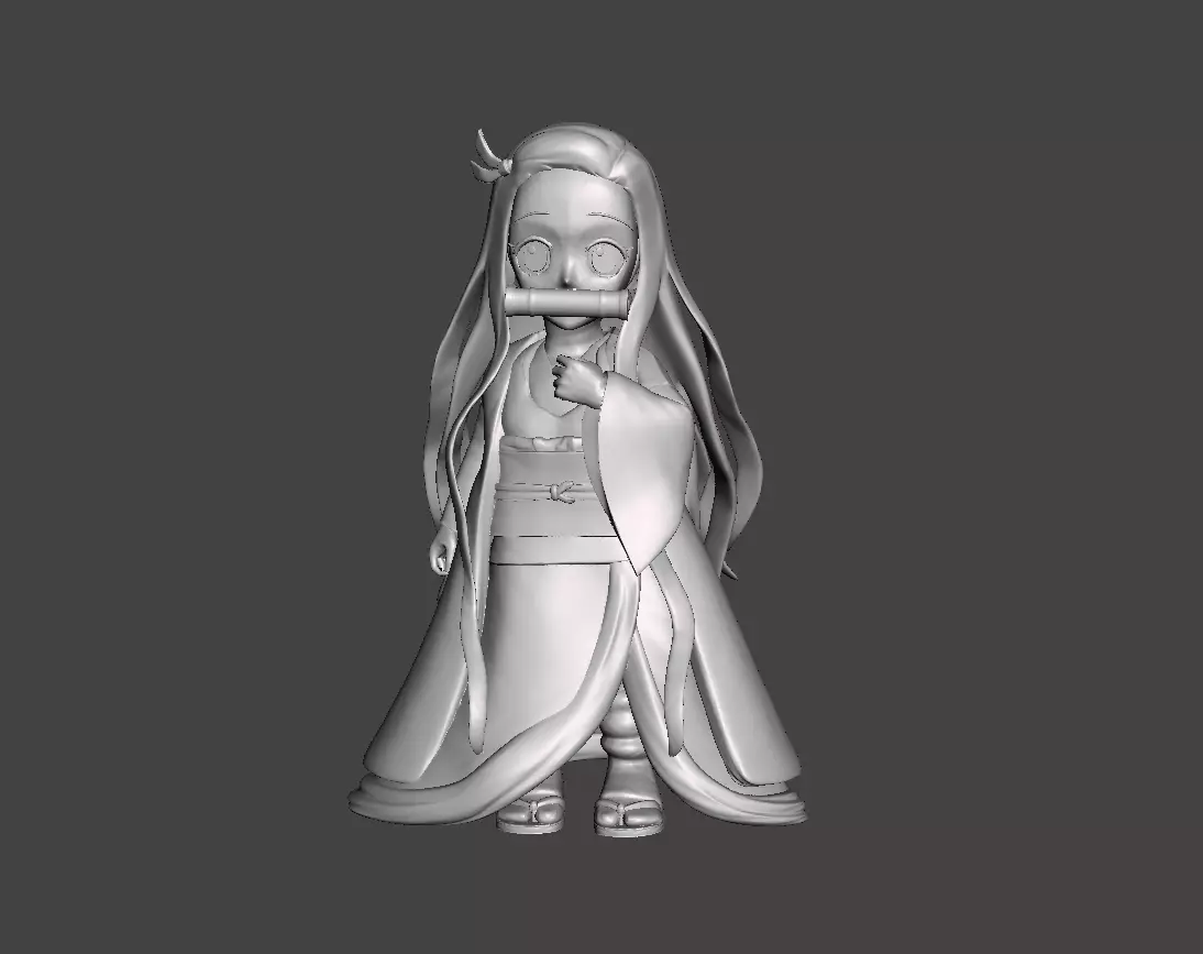 Nezuko Kamado 3D Model 3D print model