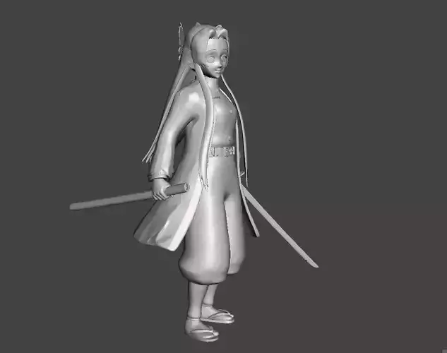 Kanae Kocho 3D Model 3D print model
