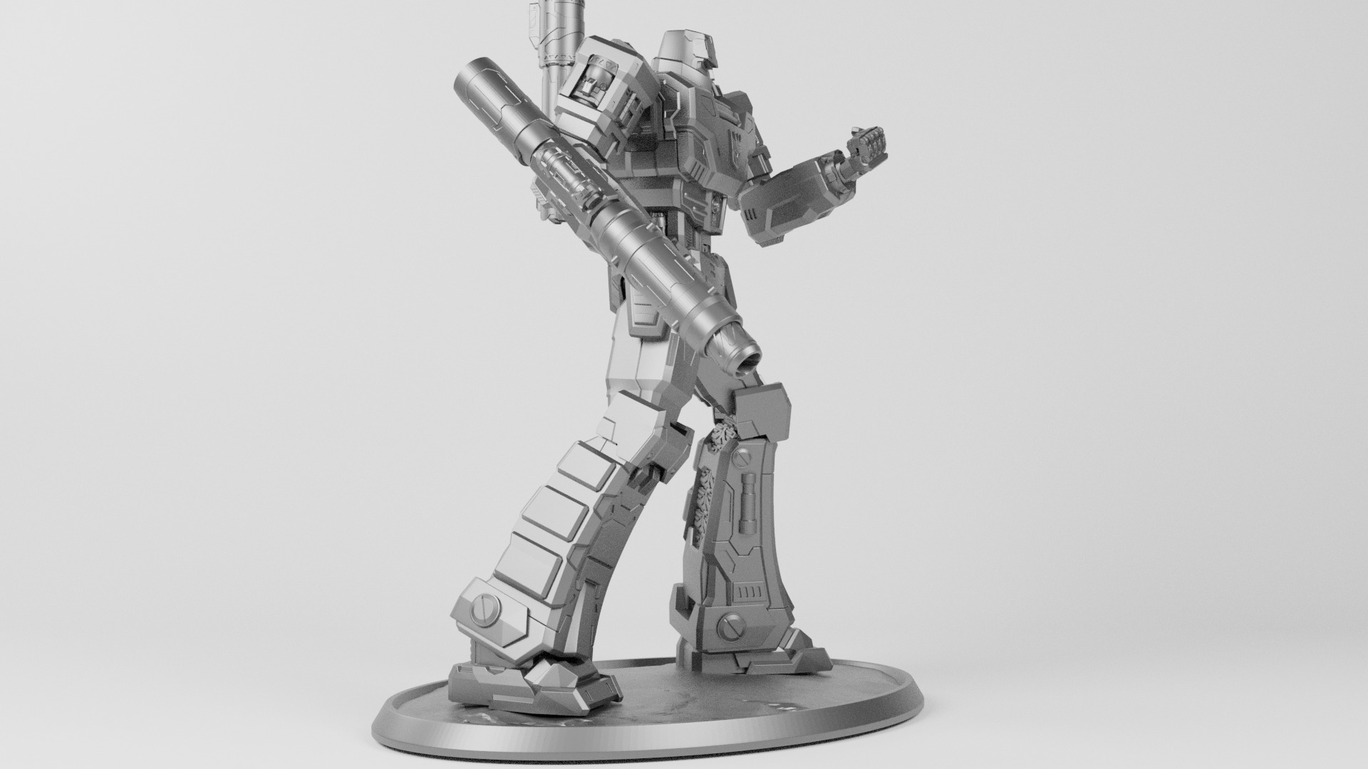 Megatron fanart 3D print model_5