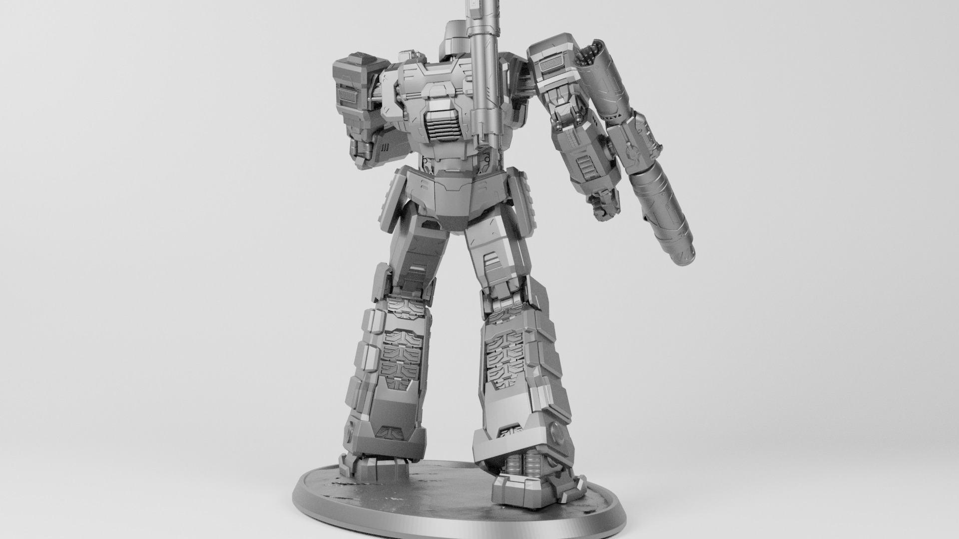 Megatron fanart 3D print model_7