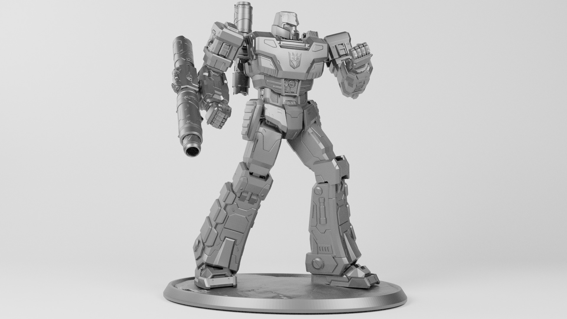 Megatron fanart 3D print model_4