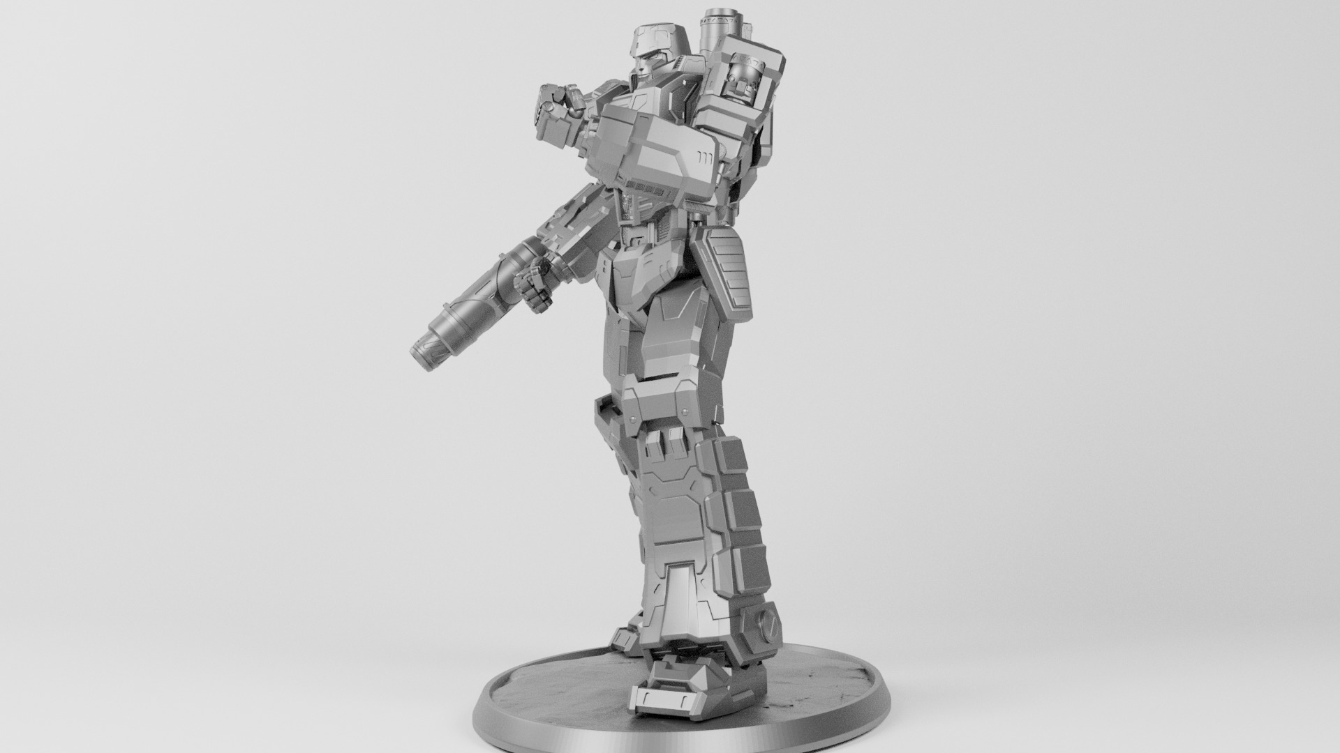 Megatron fanart 3D print model_10