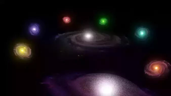 Galaxy Free 3D model