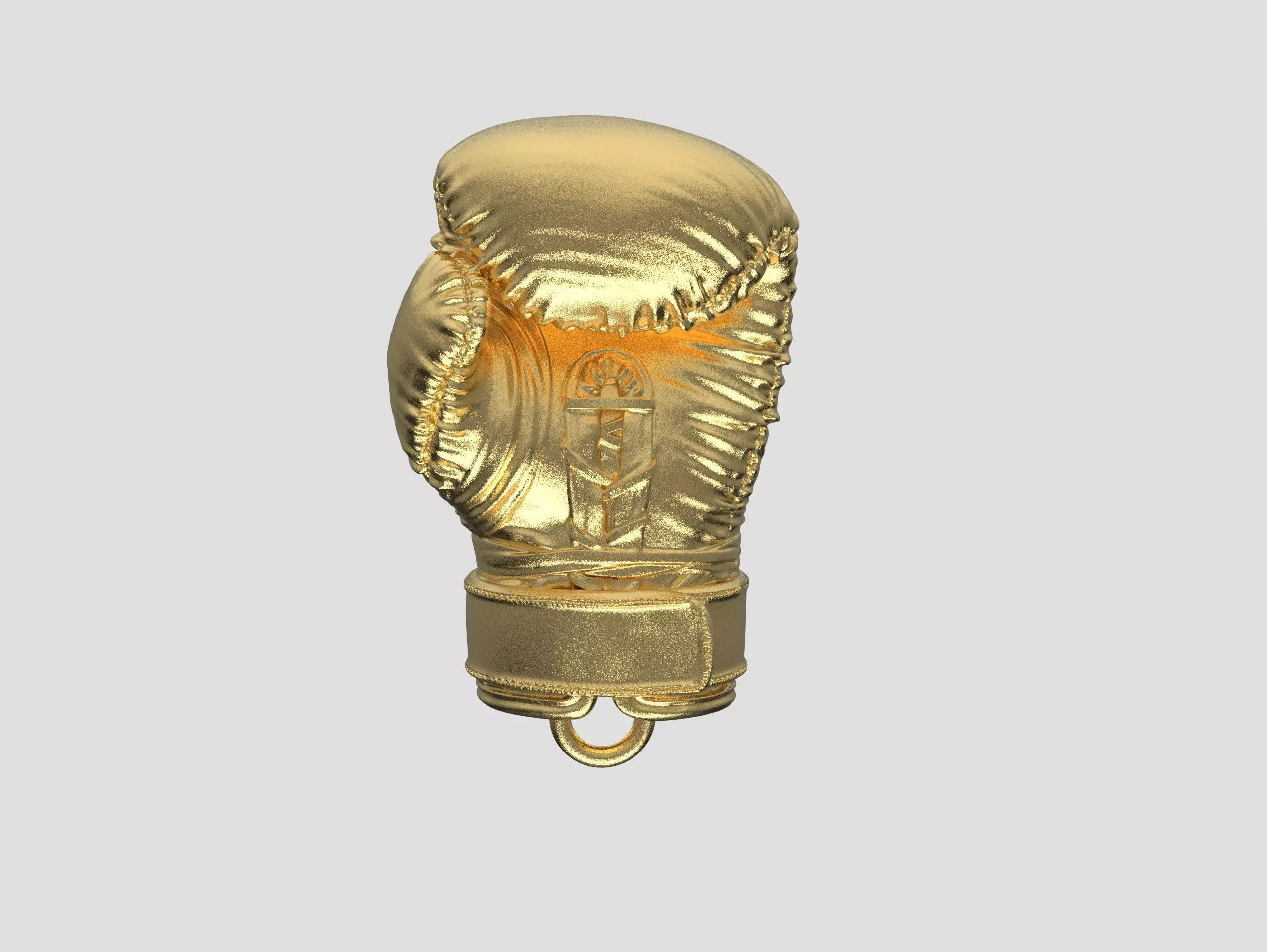 Boxing Gloves Pendant 3D print model 3D print model_0
