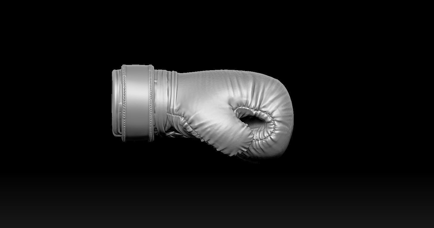 Boxing Gloves Pendant 3D print model 3D print model_5