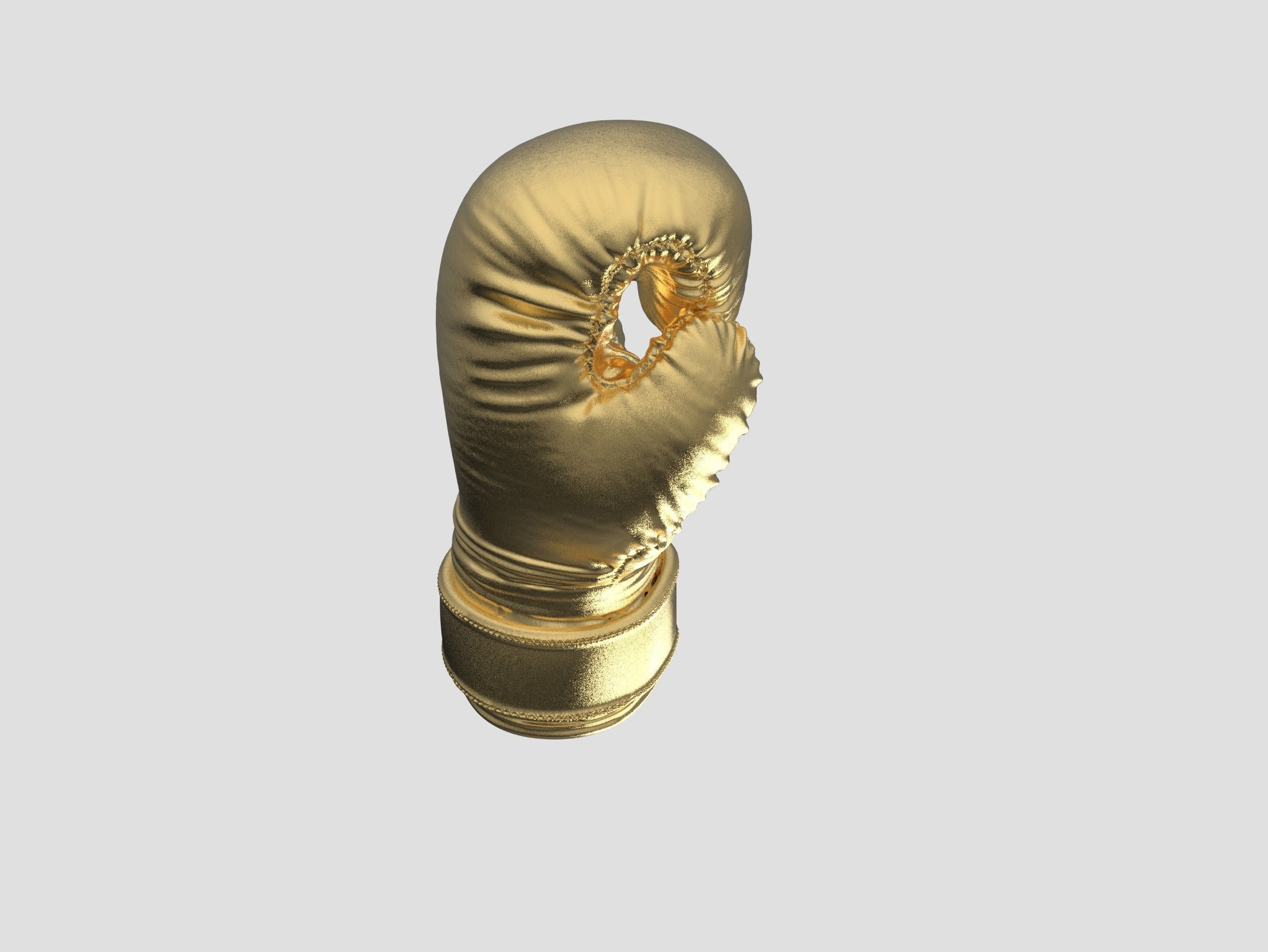 Boxing Gloves Pendant 3D print model 3D print model_3