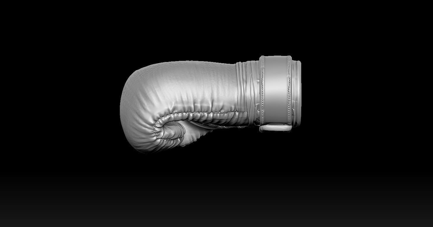 Boxing Gloves Pendant 3D print model 3D print model_7