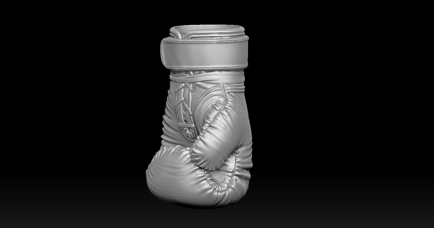 Boxing Gloves Pendant 3D print model 3D print model_6