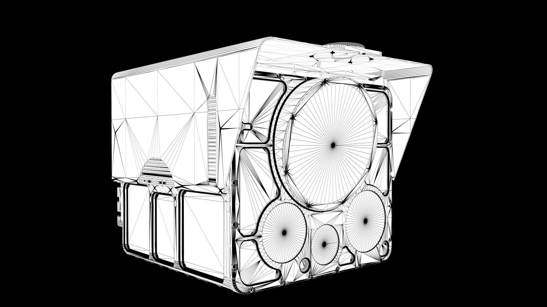 ZALY Laser Rangefinder  3D model_6