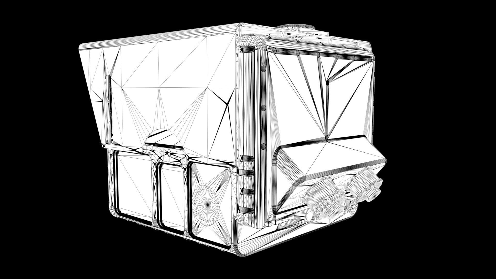 ZALY Laser Rangefinder  3D model_7